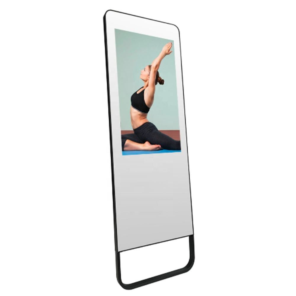 Smart Home Gym Mirror - หน้าจอแสดงผลอัจฉริยะแบบสัมผัสติดผนัง รุ่นใหม่ ขนาด 55 นิ้ว ระบบแอนดรอยด์