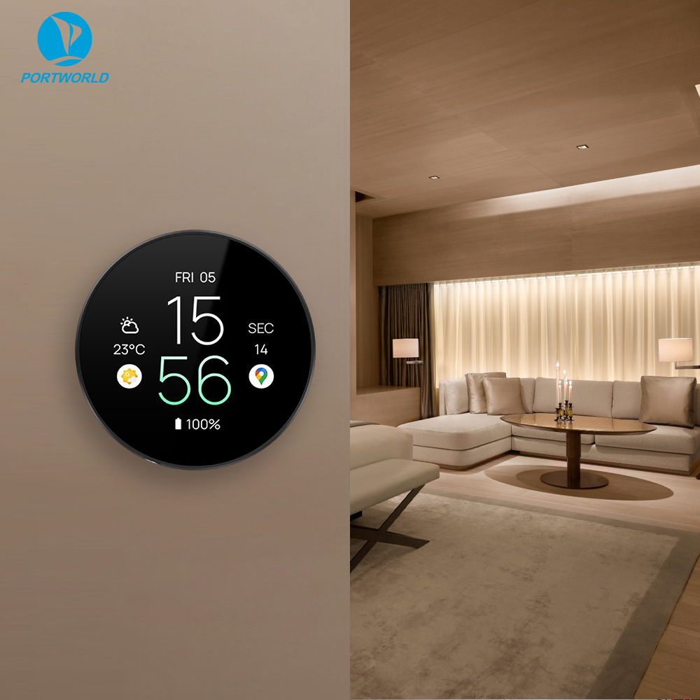 Smart Home Ui - หน้าจอสัมผัส Android 11 แบบวงกลมขนาด 5 นิ้ว