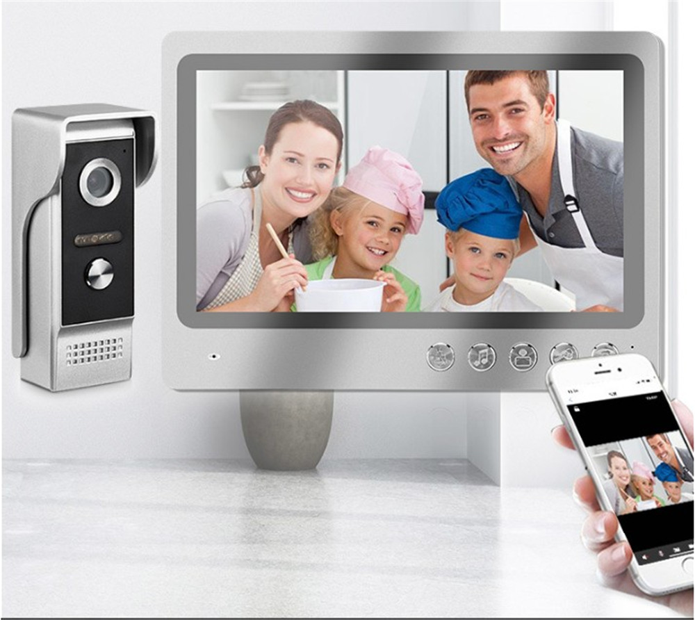 Wifi Doorbell Camera - หน้าจอ HD ขนาด 9 นิ้ว แอป
