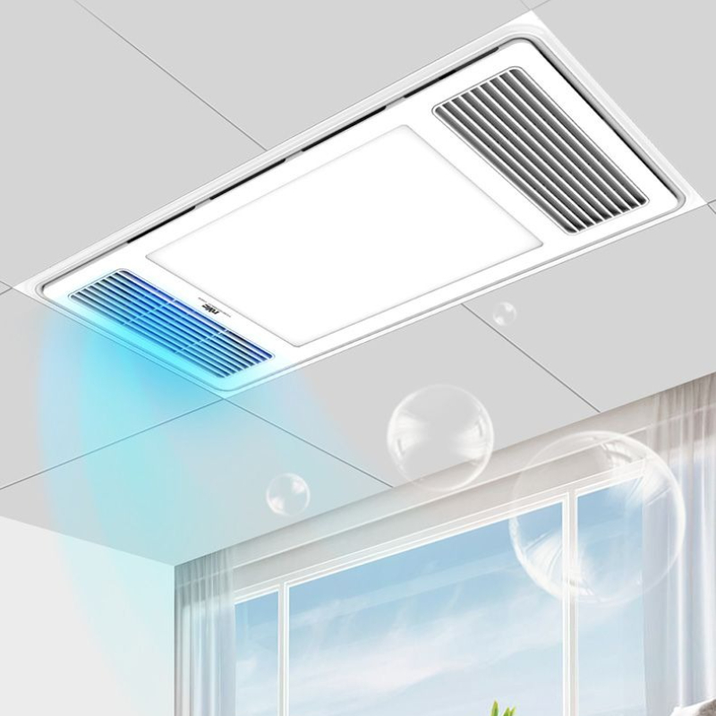 Smart Bathroom Fan - ระบบให้แสงสว่างในห้องน้ำ เครื่องทำความร้อนในห้องน้ำ พัดลมระบายอากาศและพัดลมดูดอากาศ ฝ้าเพดานแบบฝังในตัว ระบบทำความร้อนอากาศอัจฉริยะ