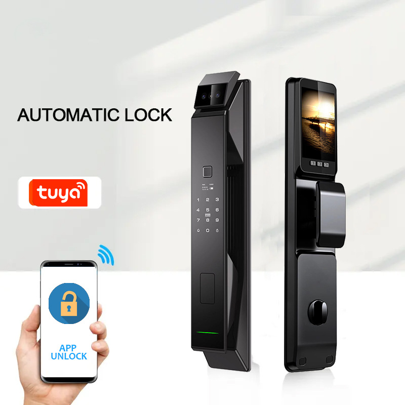Wifi Doorbell Camera - Face Smart Doorbell Lock ลายนิ้วมือ Keyless