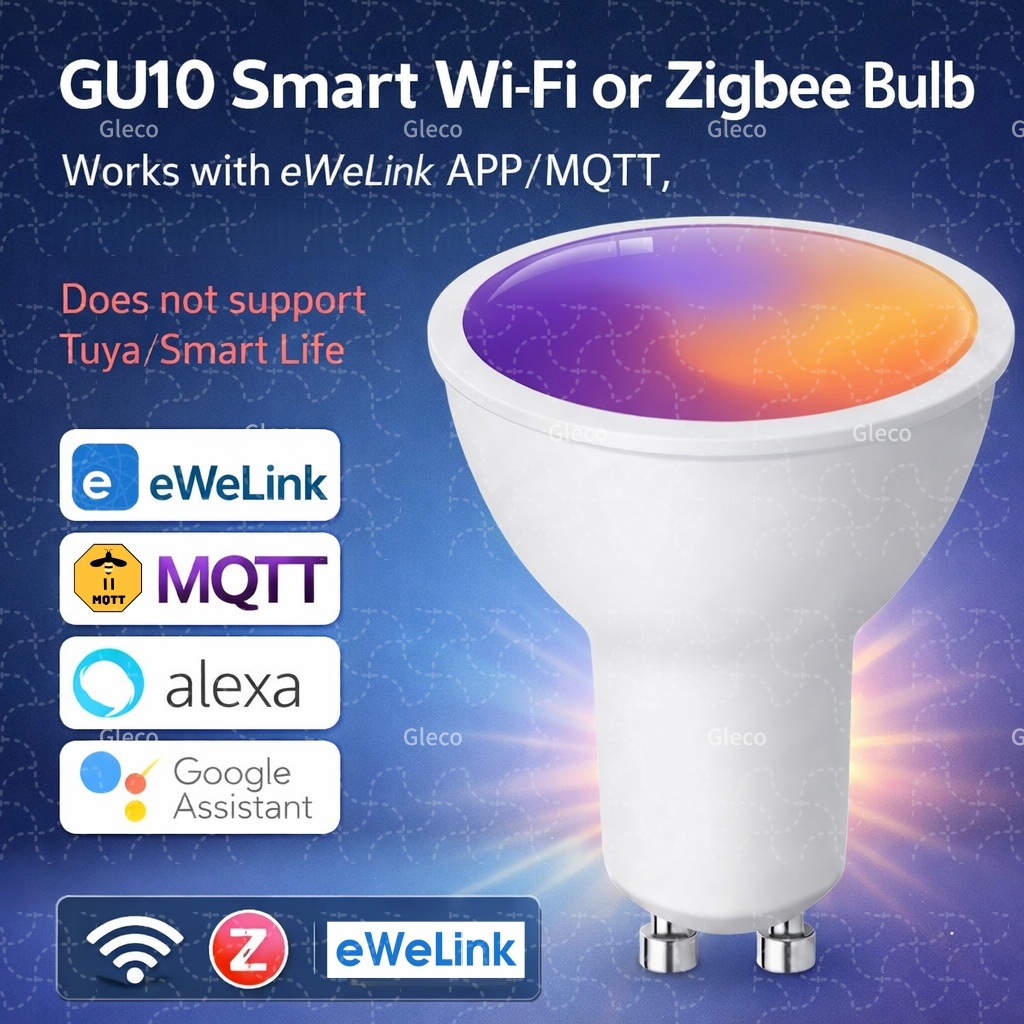 Smart Bulb - หลอดไฟ LED Ewelink GU10 Zigbee Wifi