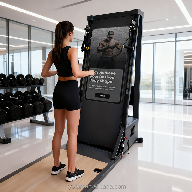 Smart Home Gym Mirror - กระจกออกกำลังกายอัจฉริยะ Tystart Ai แบบตั้งพื้น ขนาด 32/43