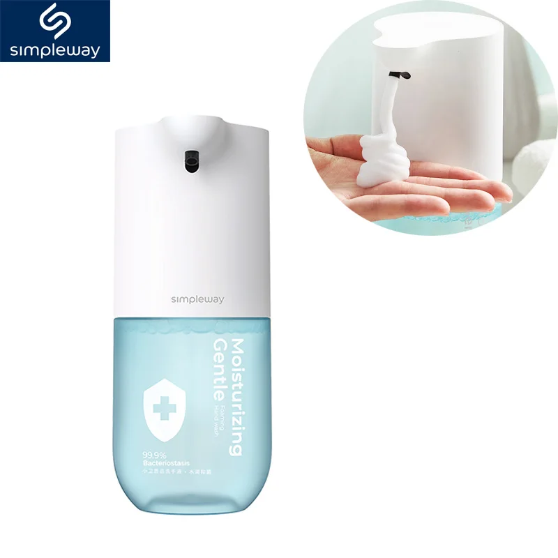 Smart Home Appliances - Simpleway เครื่องจ่ายสบู่อัตโนมัติอัจฉริยะ, เครื่องล้างมืออัจฉริยะเครื่องจ่ายโฟมเซ็นเซอร์อินฟราเรด0.25วินาทีมีความแม่นยำสูงสำหรับบ้าน Xiaomi