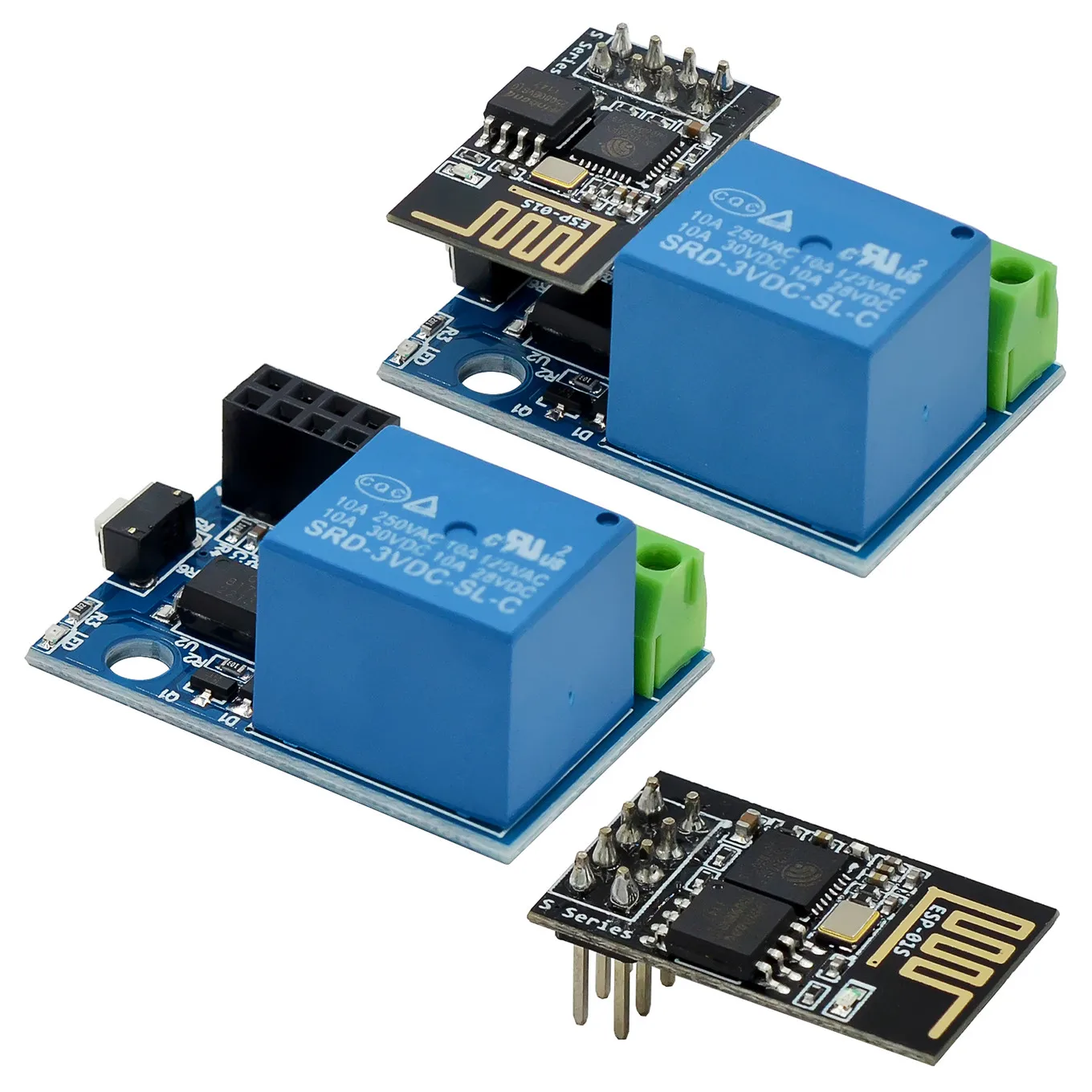 Smart Home Arduino Project - โมดูลรีเลย์ WiFi ESP-01S 5V 10A สวิตช์บ้านอัจฉริยะ