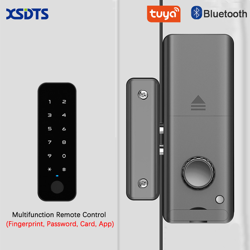 Smart Home Elements - กุญแจล็อคอัจฉริยะแบบมอเตอร์อัตโนมัติ XSDTS พร้อมระบบสแกนลายนิ้วมือ รหัสผ่าน บัตร และแอป