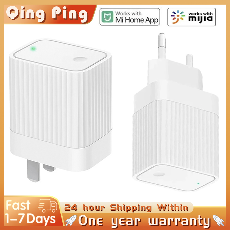 Smart Home Xiaomi Devices - Qingping บลูทูธเกตเวย์ Qingping ฮับ WiFi ระยะไกลดูข้อมูลย่อยอุปกรณ์เชื่อมต่ออัจฉริยะอุปกรณ์บ้านสำหรับ