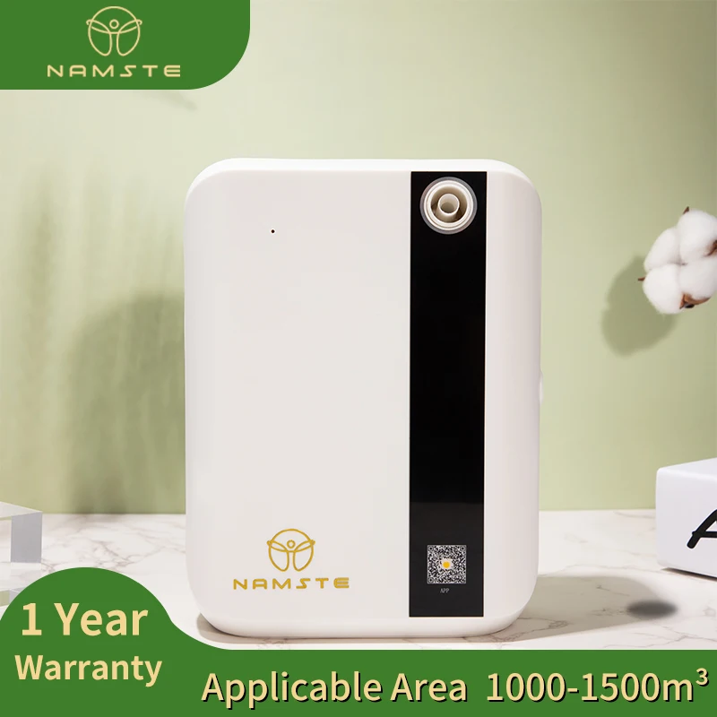 Smart Home Appliances - NAMSTE เครื่องกระจายกลิ่นอโรมาแบบบลูทูธ 1500 ลบ.ม. ความจุ 500