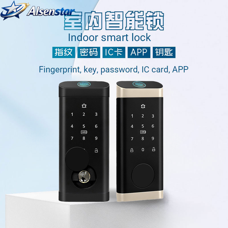 Smart Home Lock - ล็อคประตูอัจฉริยะแบบกลไกอิเล็กทรอนิกส์ ควบคุมผ่านแอป TTLock รองรับบลูทูธ ควบคุมระยะไกลผ่าน Wifi