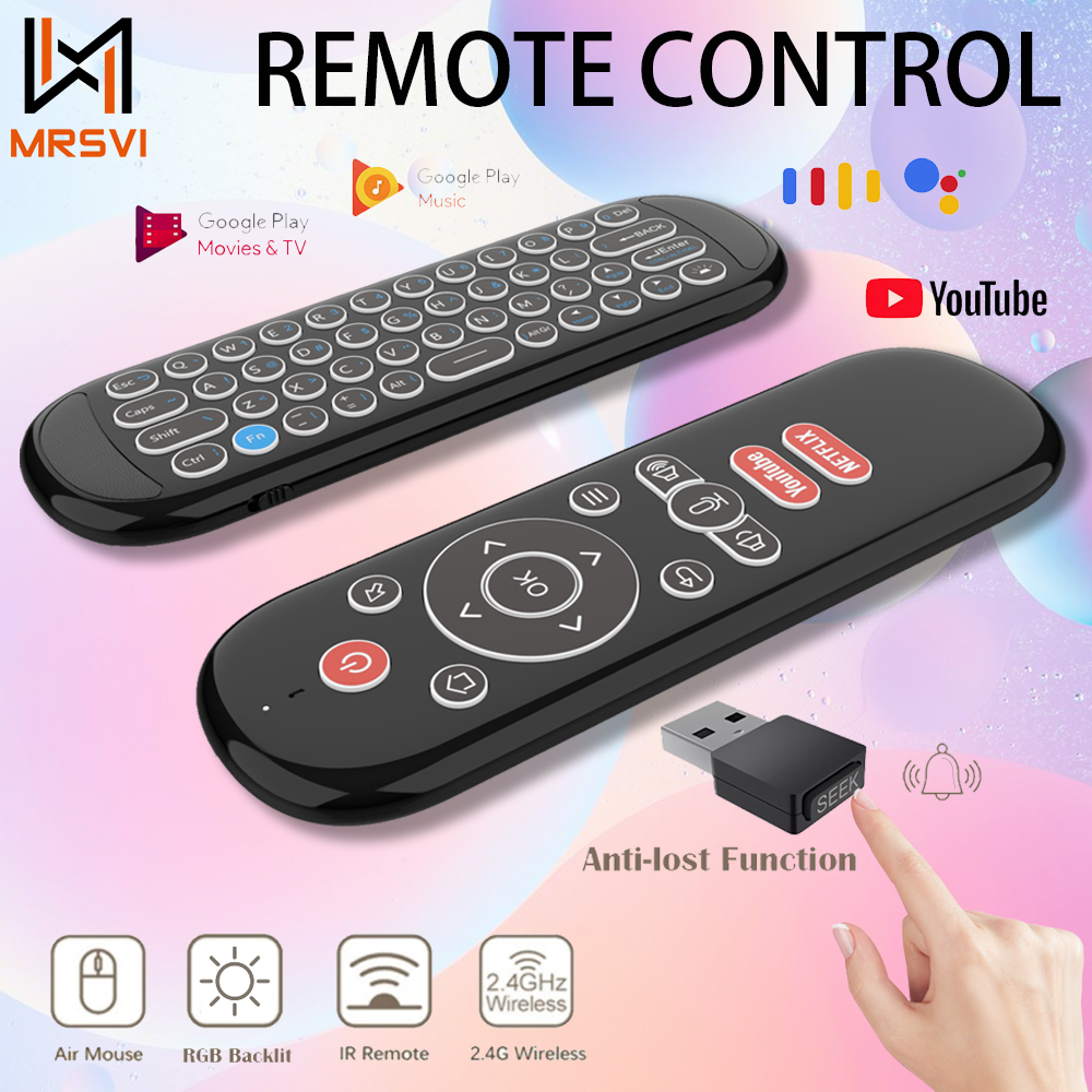 Smart Home Keyboard - W1 PLUS Air Mouse รีโมทคอนโทรล 2.4G