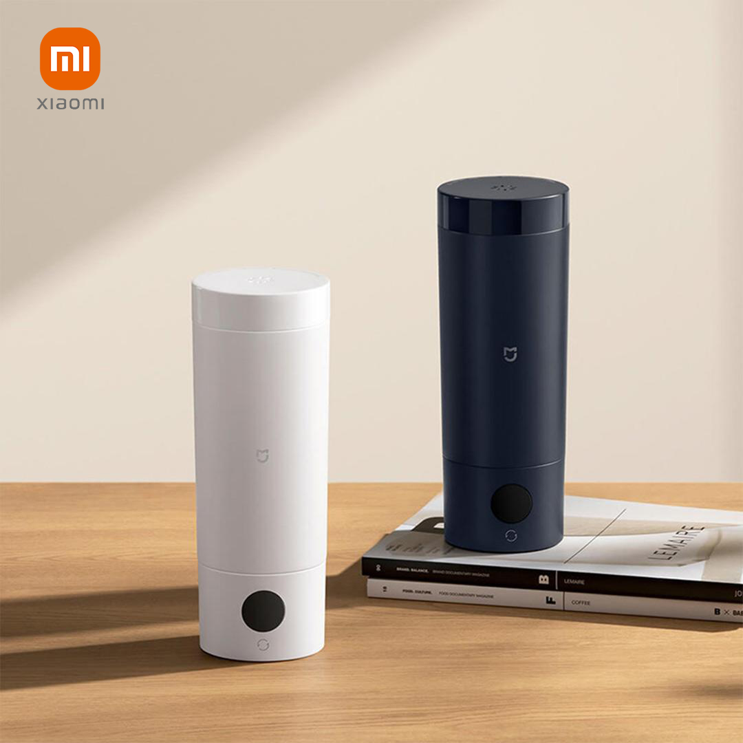 Smart Home Xiaomi Devices - XIAOMI Mijia กาต้มน้ำไฟฟ้าแบบพกพา 2 กระติกน้ำร้อนหม้อต้มน้ำเร็ว 350