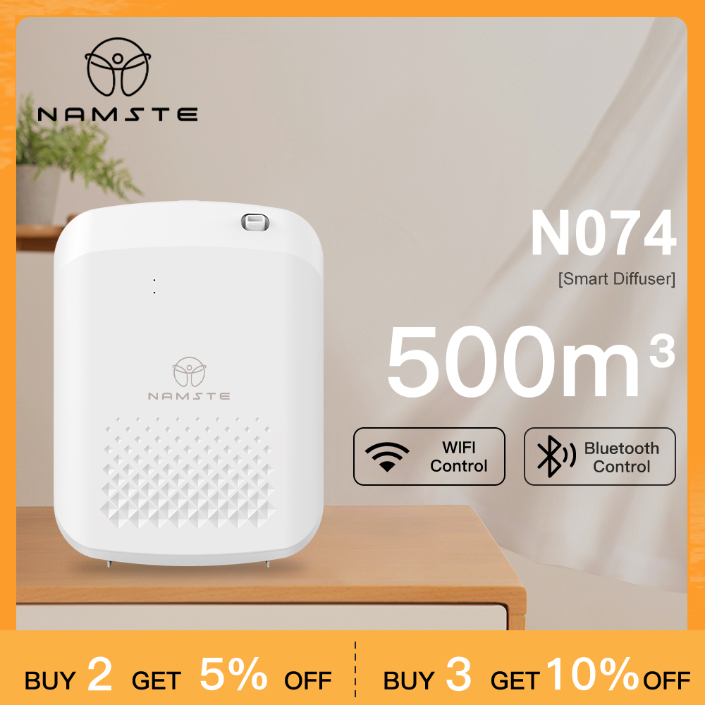 Smart Home Appliances - NAMASTE Smart Aroma Diffuser โรงแรมเครื่องกระจายกลิ่นหอมระดับมืออาชีพ 1000m3