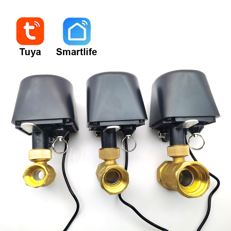 Smart Home Google Assistant - Tuya WiFi หรือ Zigbee วาล์วน้ําปิดวาล์วจับเวลาสวนสมาร์ทก๊อกน้ํา Controller