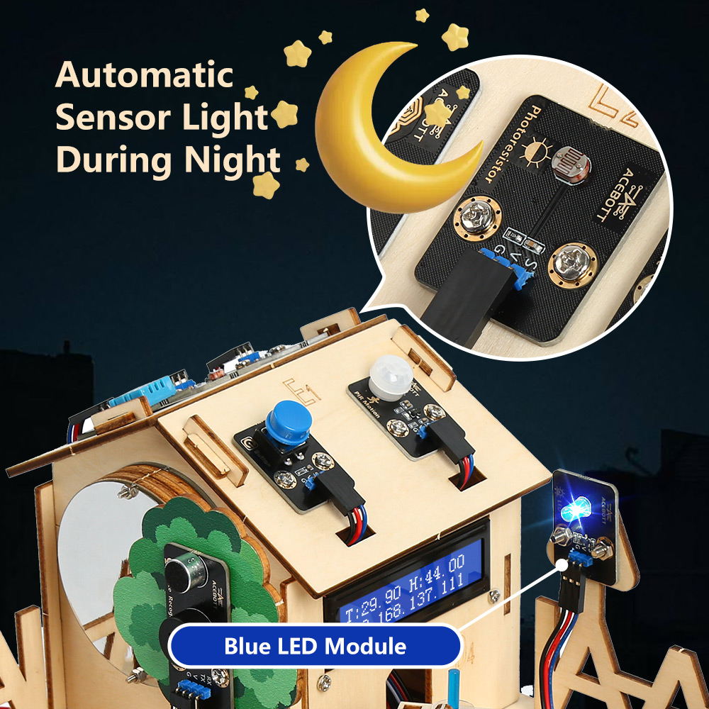ชุดเริ่มต้น ACEBOTT Smart Home - Smart Home Arduino Project บทวิจารณ์และราคา