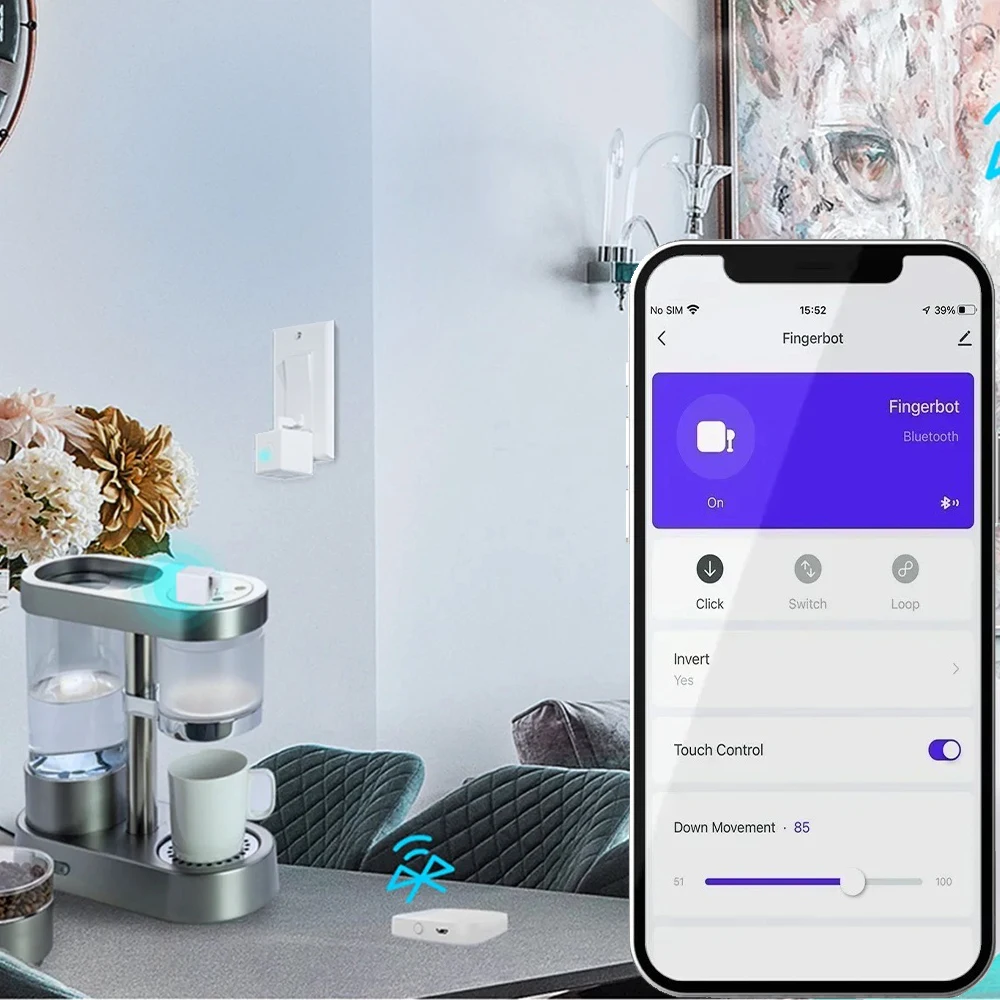 สมาร์ท ZigBee Fingerbot ไร้สาย - Smart Home Elements บทวิจารณ์และราคา