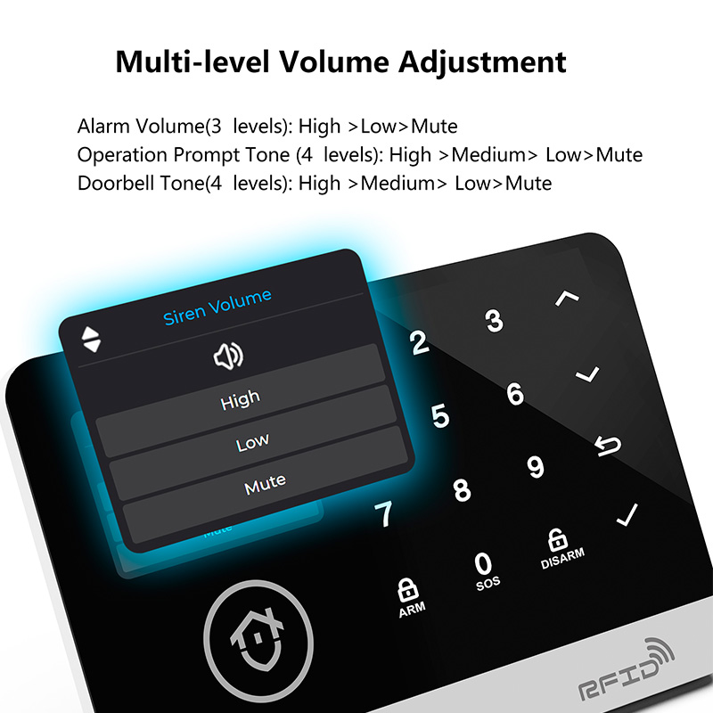 ระบบเตือนภัยสําหรับ Home Tuya  - Smart Home Keyboard บทวิจารณ์และราคา