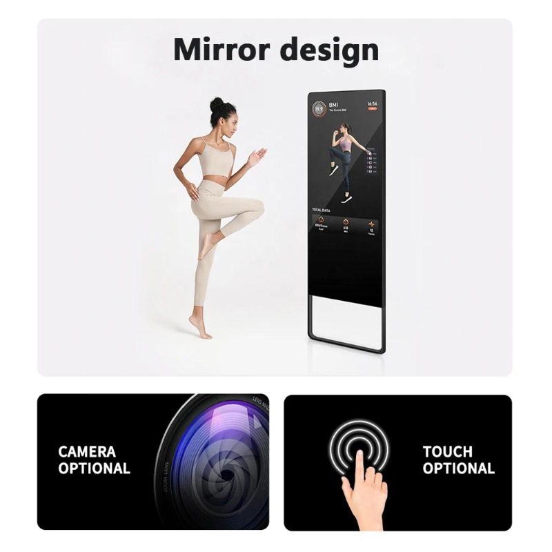 กระจกออกกำลังกายอัจฉริยะแบบดิจ - Smart Home Gym Mirror บทวิจารณ์และราคา