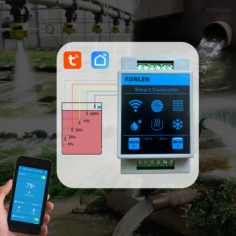 KONLEN Tuya เซ็นเซอร์ระดับน้ํา - Wifi Water Leak Detector บทวิจารณ์และราคา