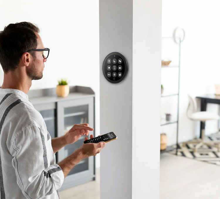 หน้าจอสัมผัส Android 11 แบบวงก - Smart Home Ui บทวิจารณ์และราคา