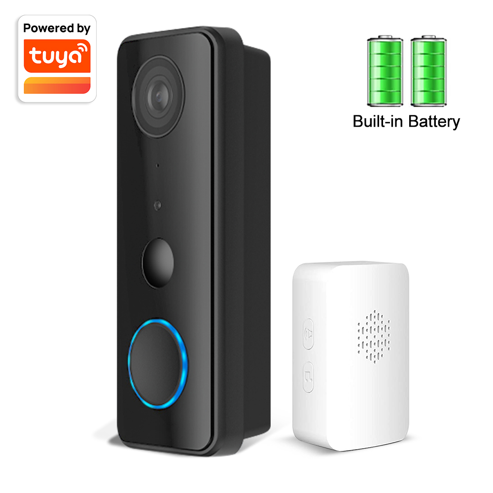 2MP 1080P ทูย่า APP บลูทูธ ใช้ - Wifi Doorbell Camera บทวิจารณ์และราคา