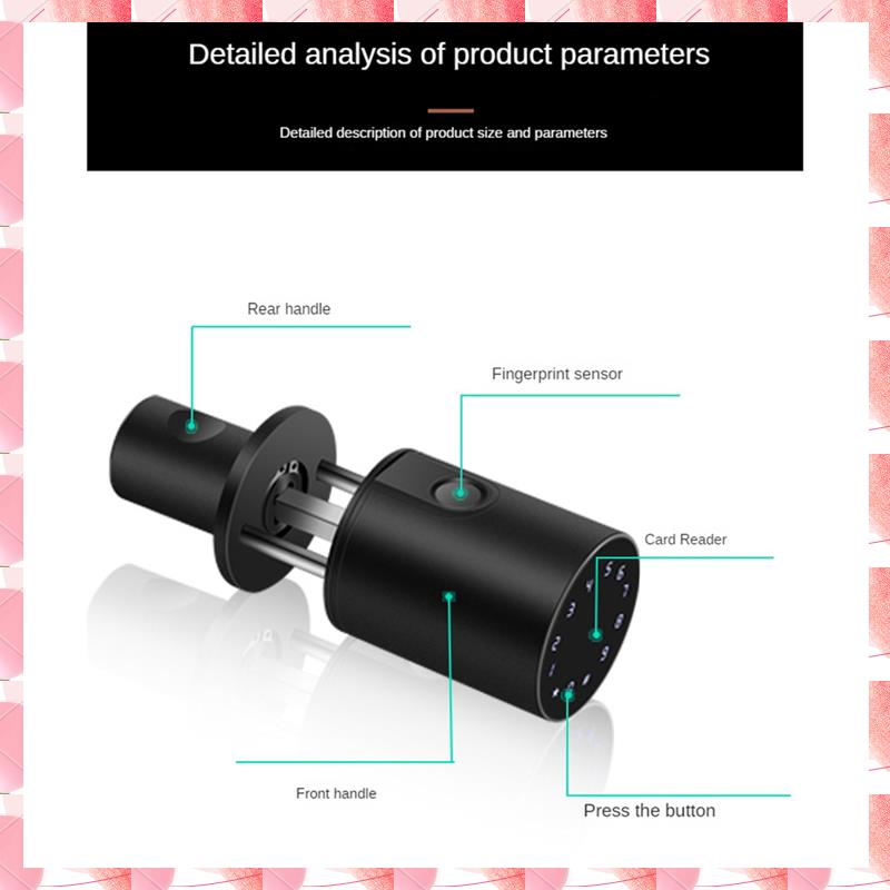 กุญแจล็อคประตูรักษาความปลอดภัย - Smart Home Lock บทวิจารณ์และราคา