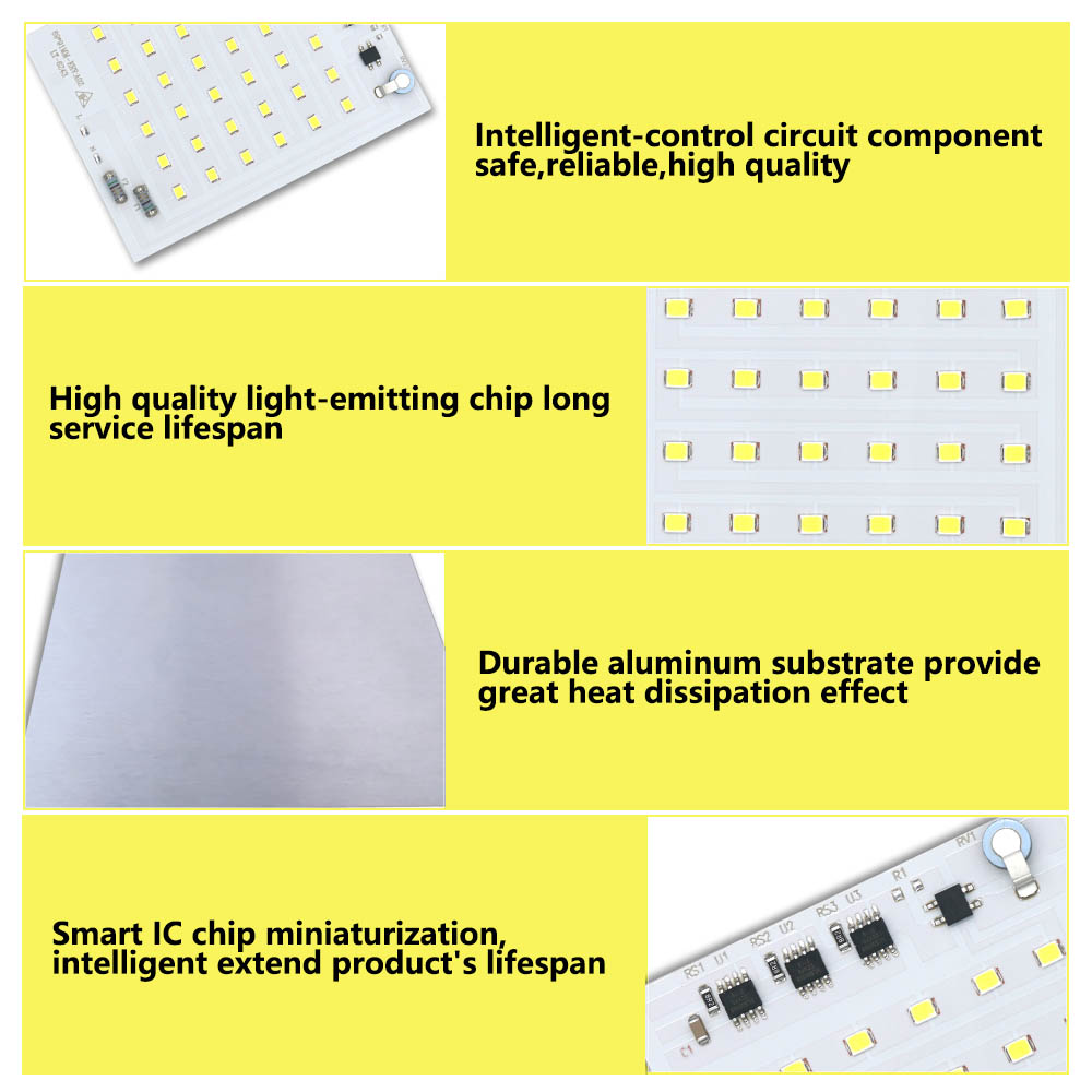หลอดไฟ LED COB 10W 20W 30W 50W - Smart Bulb บทวิจารณ์และราคา