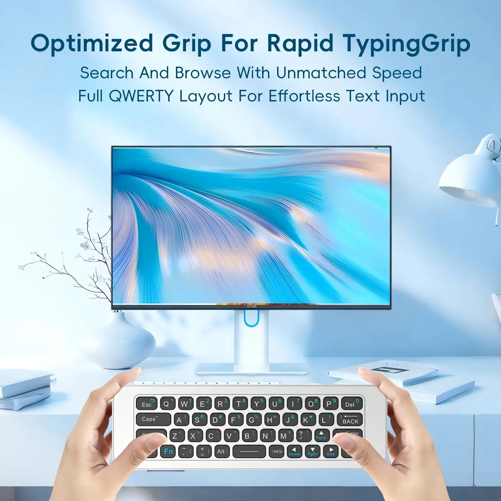 IPazzPort 2.4G และบลูทูธมินิคี - Smart Home Keyboard บทวิจารณ์และราคา