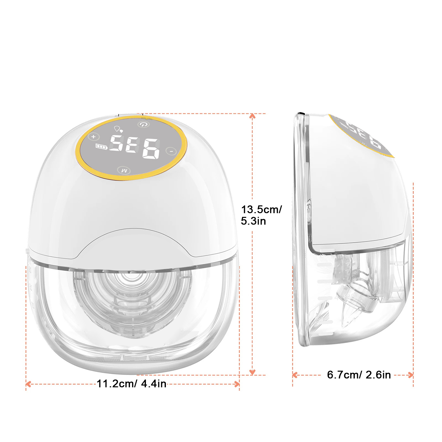 เครื่องปั๊มนมไฟฟ้าแบบพกพา 1 ชิ - Smart Home Elements บทวิจารณ์และราคา