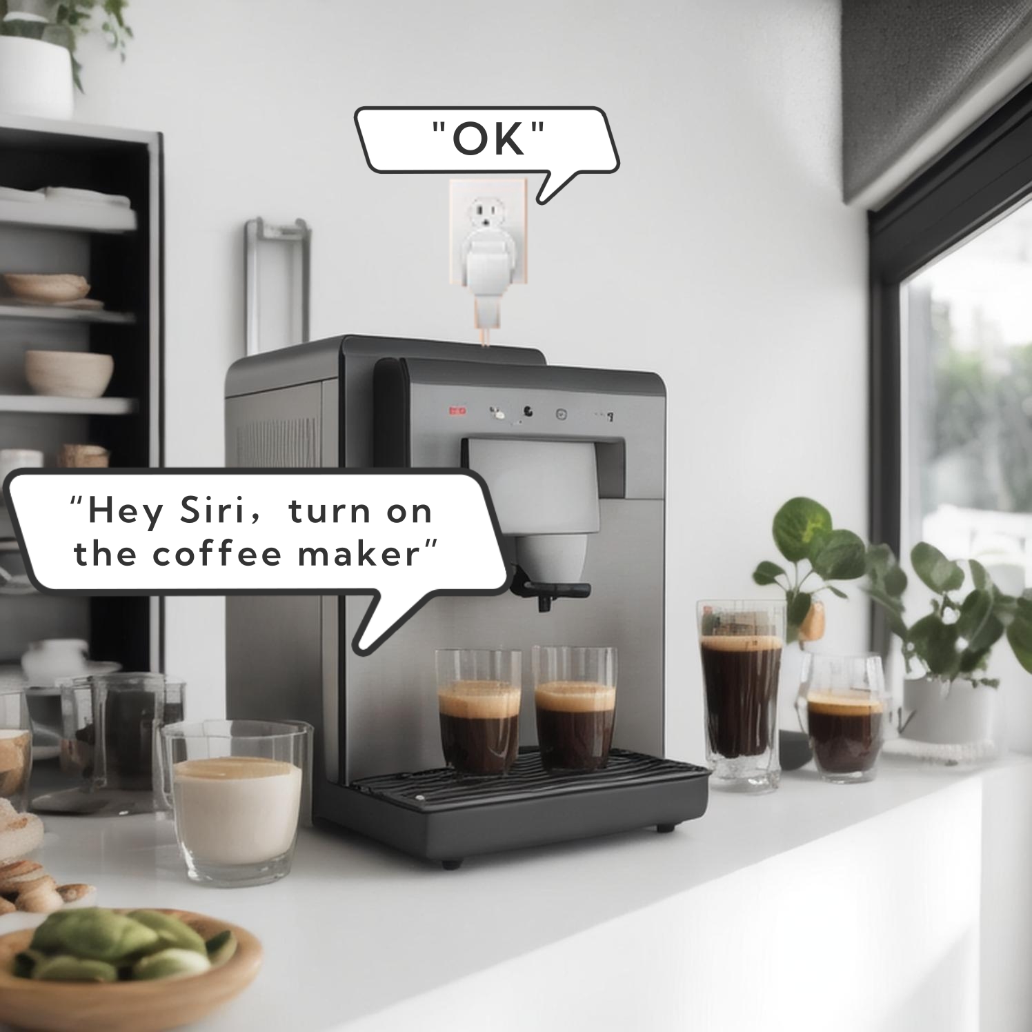 ปลั๊กอัจฉริยะ HomeKit US แบบกล - Smart Home Elements บทวิจารณ์และราคา