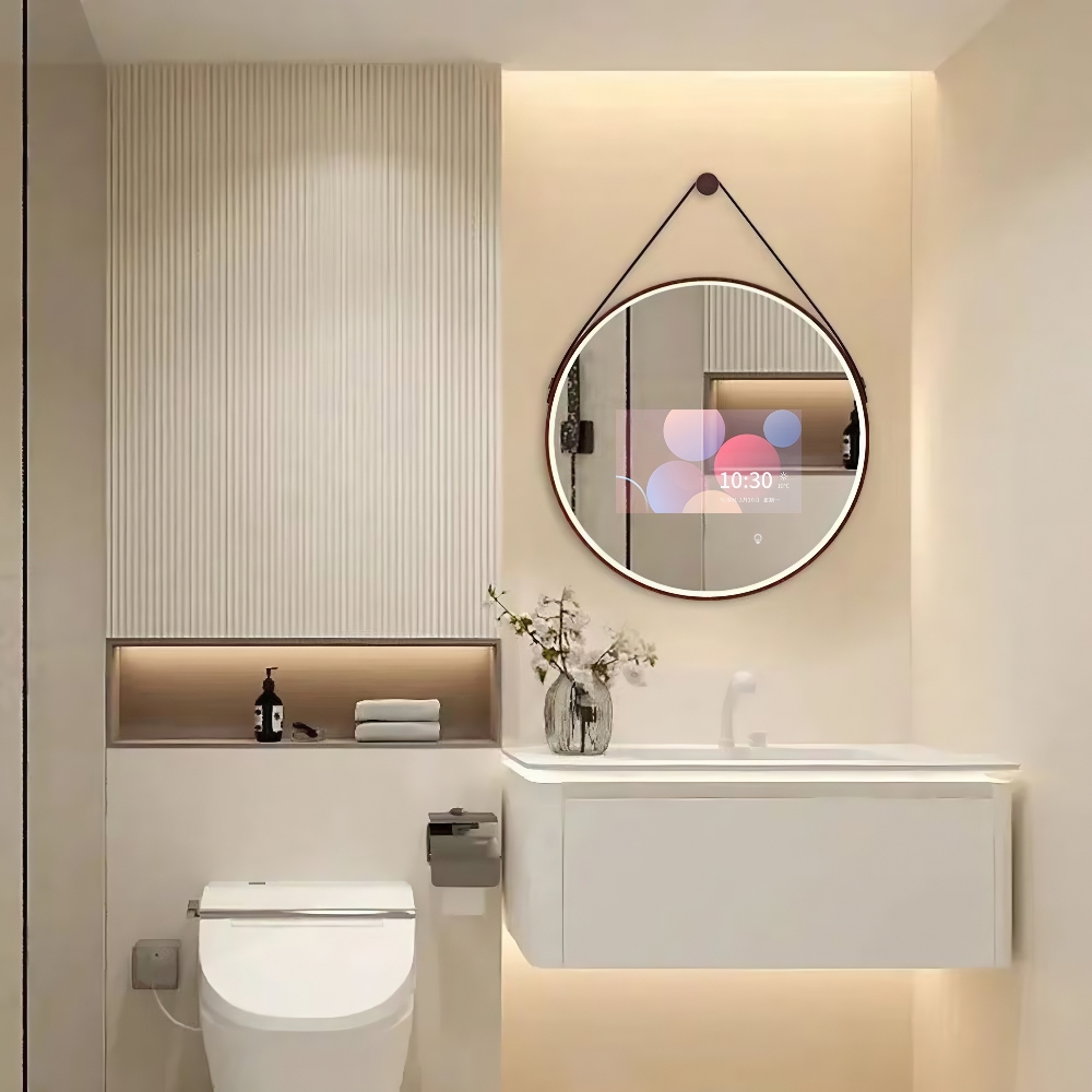 กระจกทีวี LED สมาร์ททัชสกรีนแบ - Smart Home Gym Mirror บทวิจารณ์และราคา