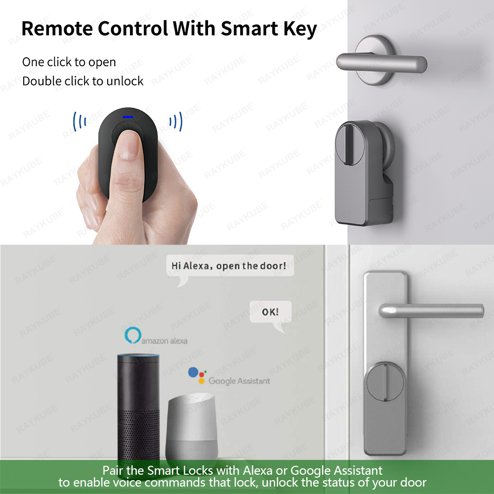 RAYKUBE A1 Pro Tuya BEL สมาร์ท - Smart Home Lock บทวิจารณ์และราคา