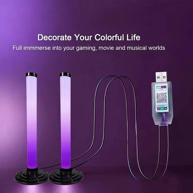 แถบไฟ LED RGB ใช้พลังงานผ่าน U - Smart Home Tv บทวิจารณ์และราคา