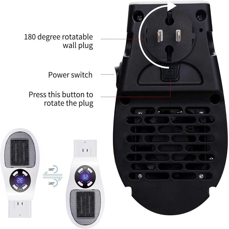 ปลั๊กอีโคในเครื่องทําความร้อนไ - Smart Bathroom Fan บทวิจารณ์และราคา