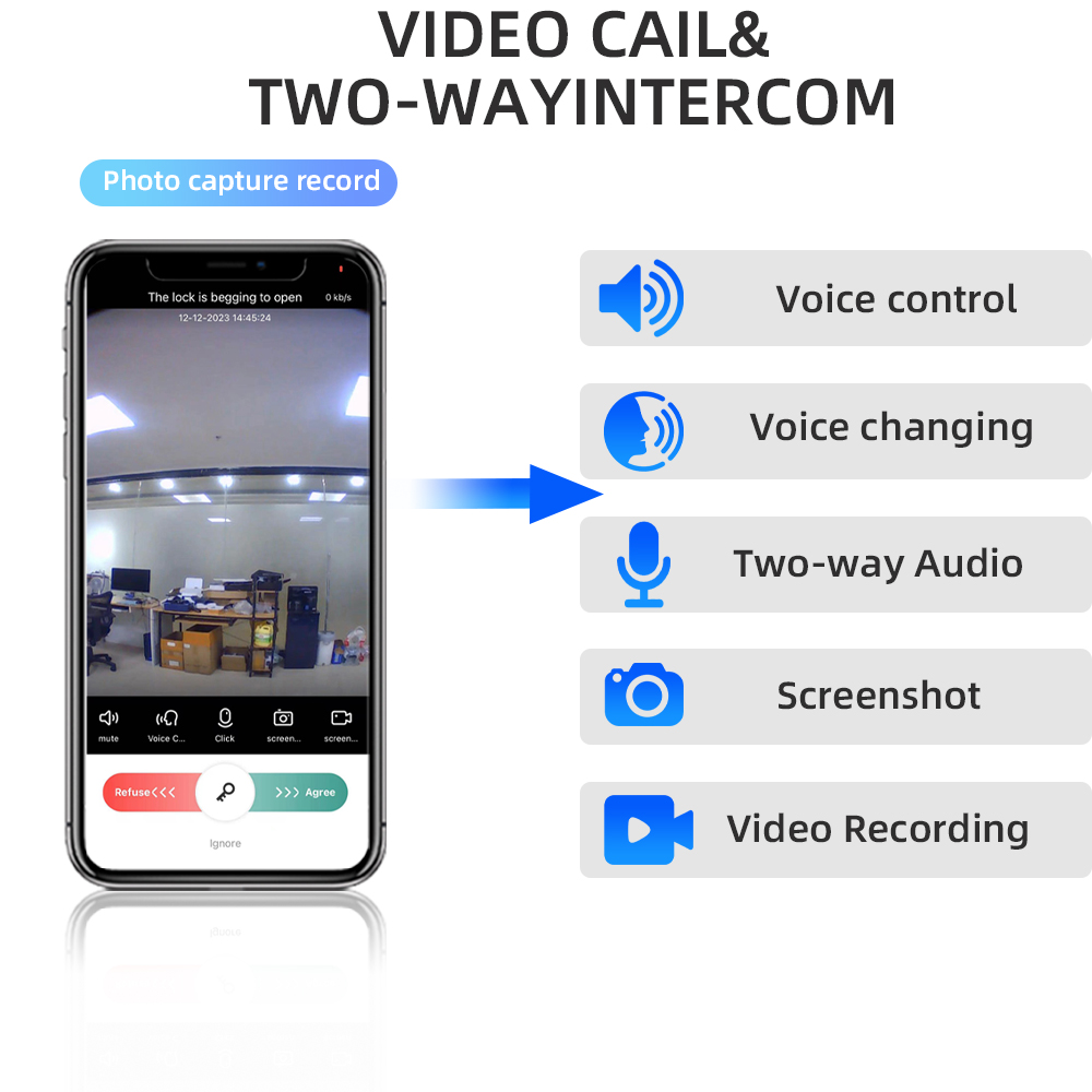 RAYKUBE DF14 Tuya WiFi ระบบล็อ - Wifi Doorbell Camera บทวิจารณ์และราคา