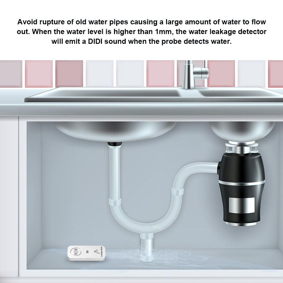 Kerui เซ็นเซอร์วัดน้ำไร้สาย, 9 - Wifi Water Leak Detector บทวิจารณ์และราคา