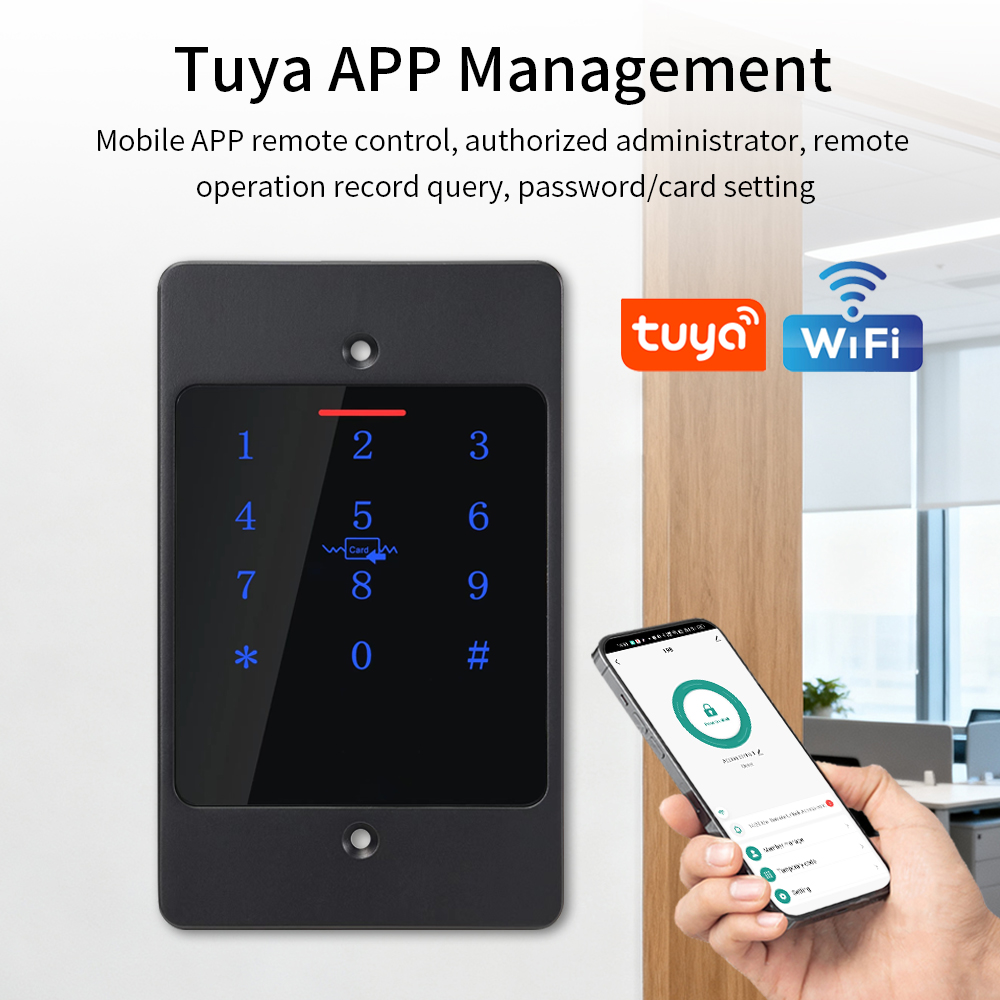WiFi Tuya สมาร์ทล็อคประตูพร้อม - Smart Home Keyboard บทวิจารณ์และราคา