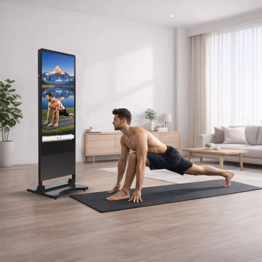 กระจกออกกำลังกายอัจฉริยะขนาด 4 - Smart Home Gym Mirror บทวิจารณ์และราคา