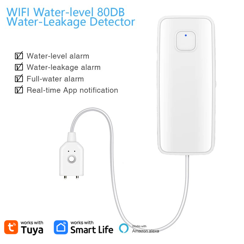 Tuya เครื่องตรวจจับระดับน้ำรั่ - Wifi Water Leak Detector บทวิจารณ์และราคา