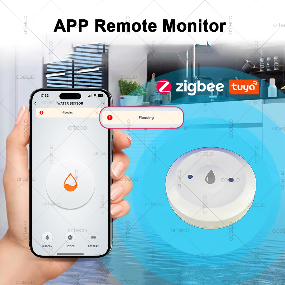 เซ็นเซอร์น้ำรั่ว Tuya Smart Zi - Smart Home Zigbee Gateway บทวิจารณ์และราคา