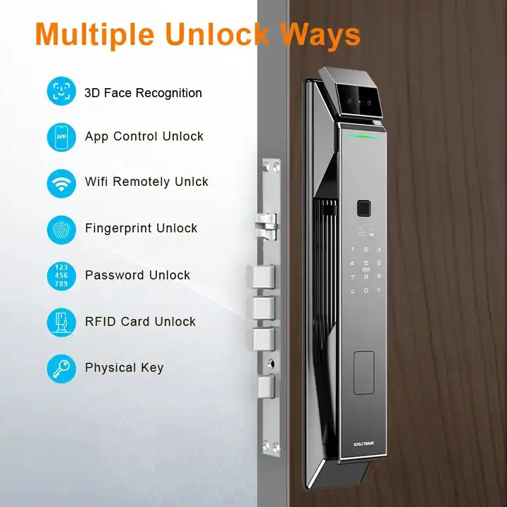 Face Smart Doorbell Lock ลายนิ - Wifi Doorbell Camera บทวิจารณ์และราคา