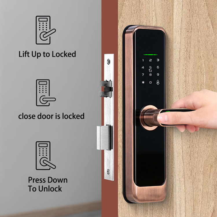 กุญแจล็อคประตูดิจิตอลอัจฉริยะ  - Smart Home Lock บทวิจารณ์และราคา