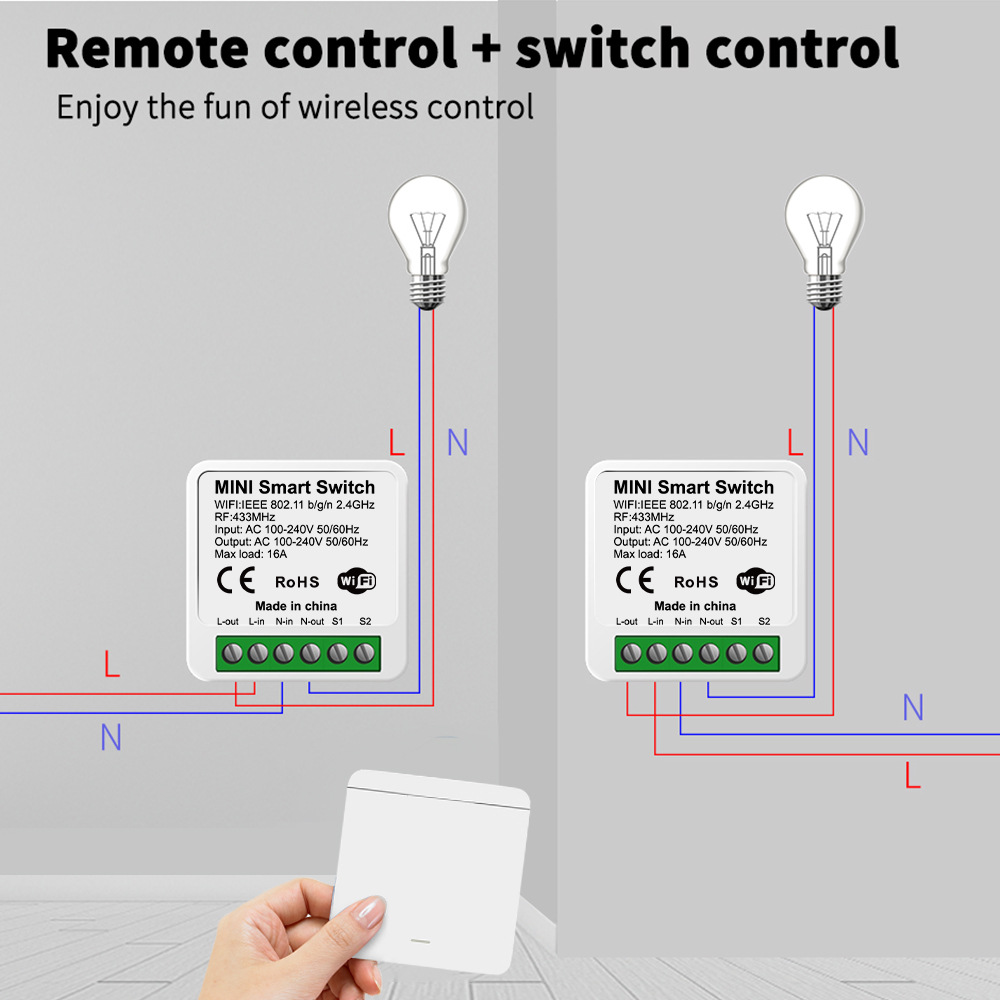 สวิตช์ไฟอัจฉริยะ Tuya WiFi สมา - Smart Home For Living บทวิจารณ์และราคา