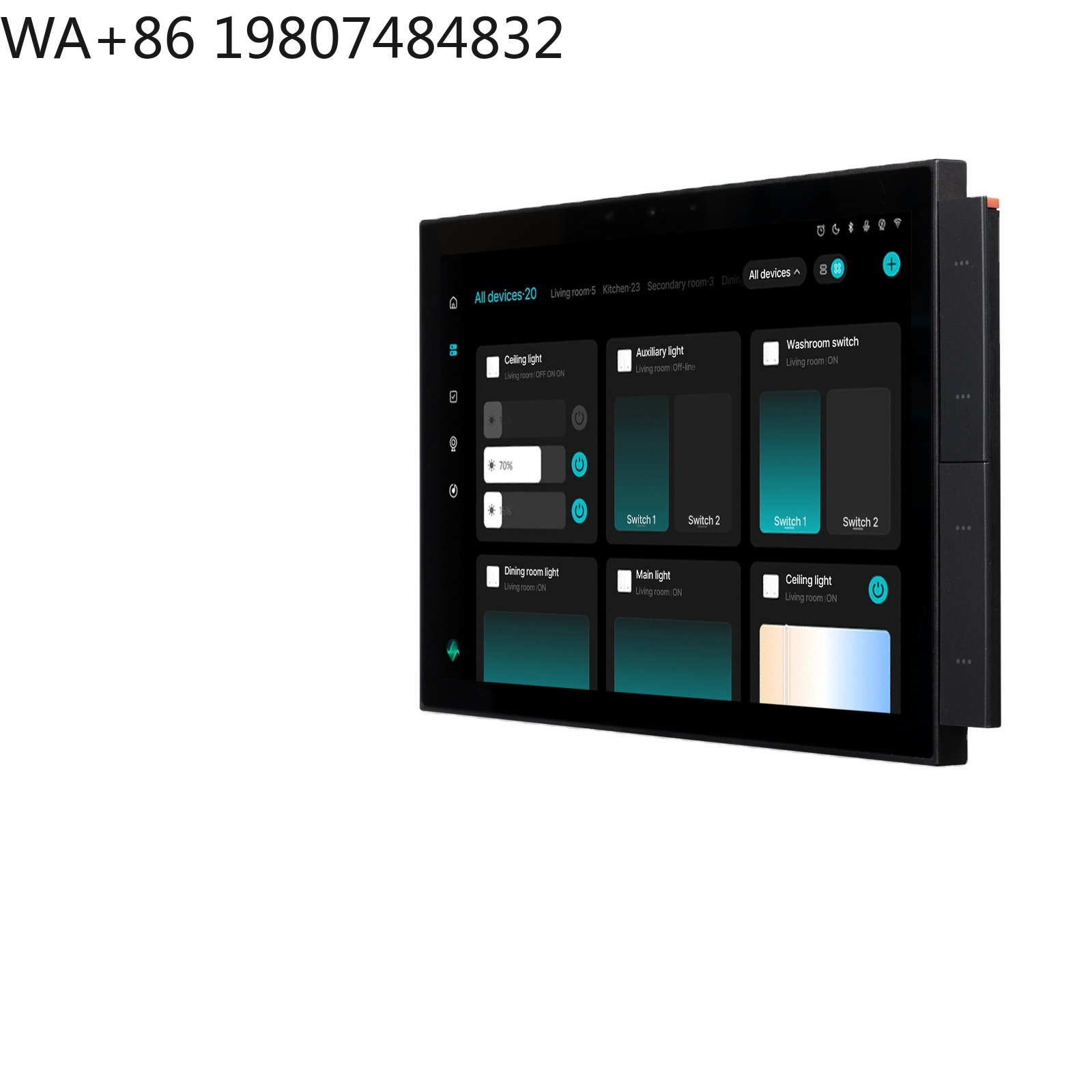 หน้าจอสัมผัสอัจฉริยะขนาด 10 นิ - Smart Home Zigbee Gateway บทวิจารณ์และราคา