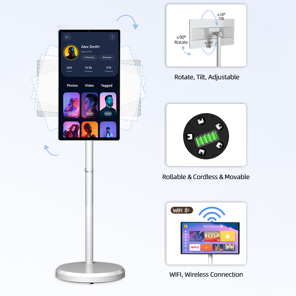 โทรทัศน์สมาร์ททีวีแบบพกพาขายส่ - Smart Home Tv บทวิจารณ์และราคา