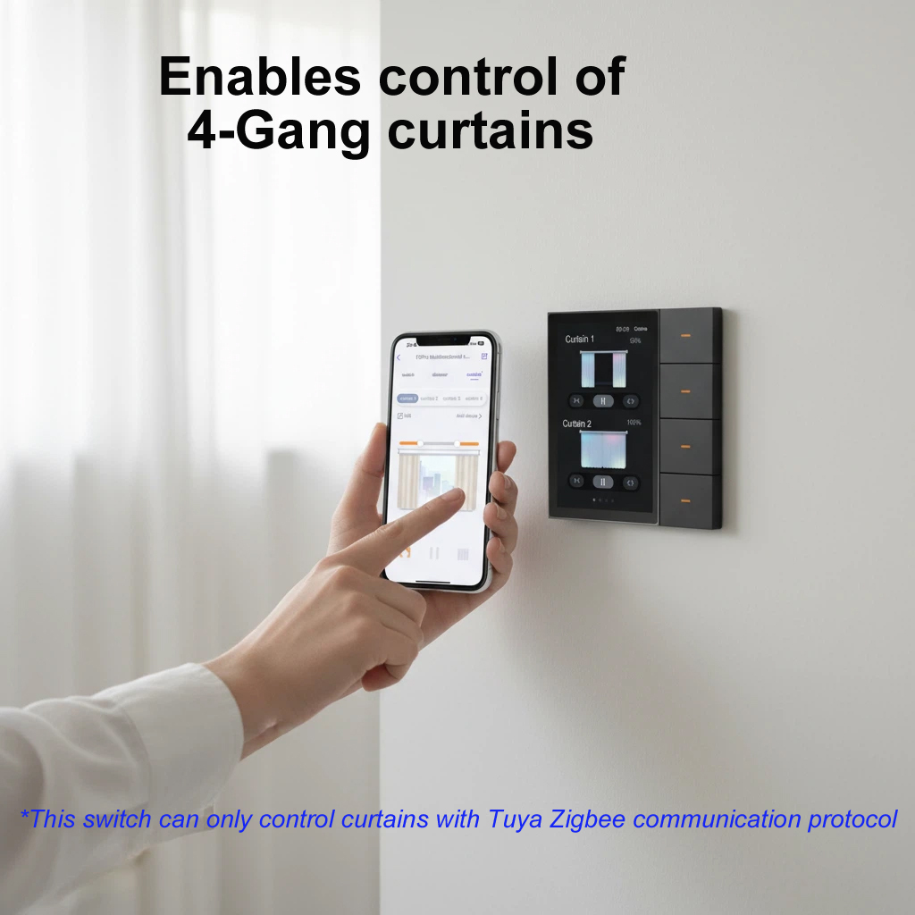 แผงควบคุมอัจฉริยะ F3-pro Tuya  - Smart Home Appliances บทวิจารณ์และราคา