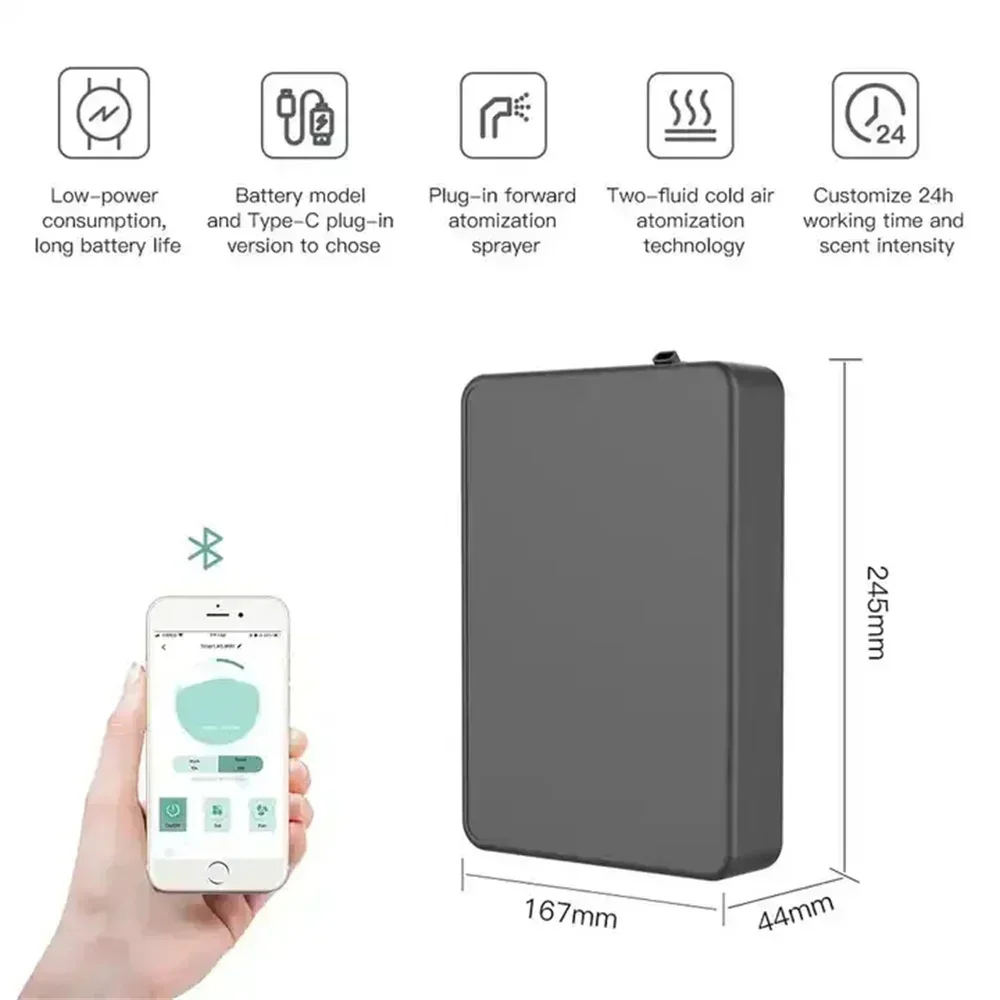 ความจุ 500ML กลิ่นหอม Diffuser - Smart Home Appliances บทวิจารณ์และราคา