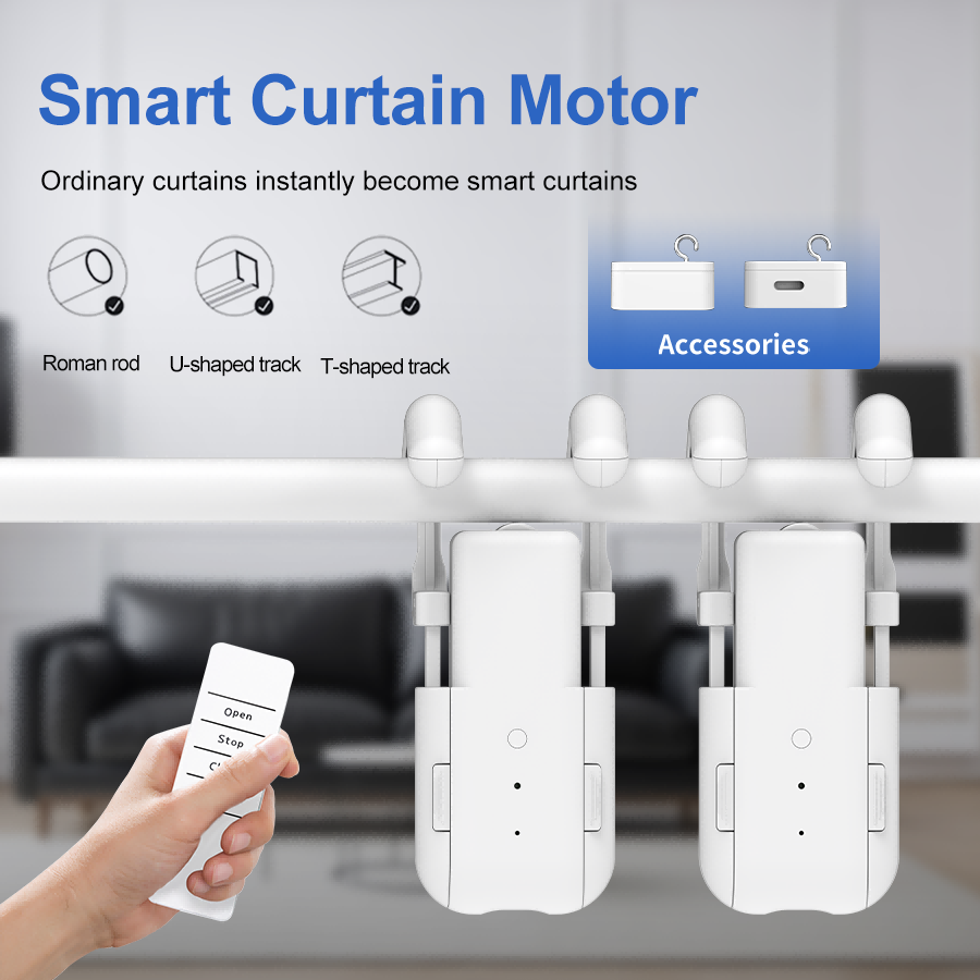 สมาร์ทสําหรับบ้านผ้าม่านที่เปิ - Smart Home Elements บทวิจารณ์และราคา