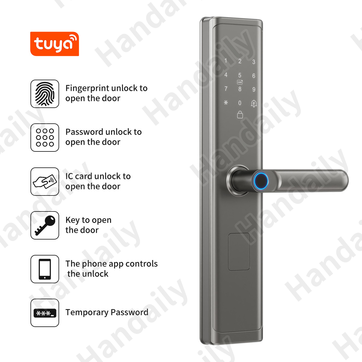 กุญแจล็อคดิจิตอลอัจฉริยะแบบไร้ - Smart Home Lock บทวิจารณ์และราคา