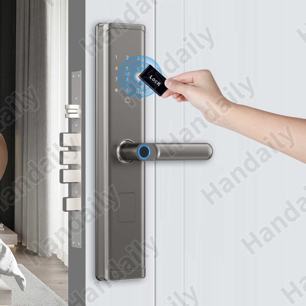 กุญแจล็อคดิจิตอลอัจฉริยะแบบไร้ - Smart Home Lock บทวิจารณ์และราคา