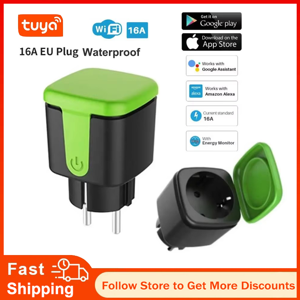 ปลั๊กไฟอัจฉริยะ Tuya EU 16A Wi - Smart Home For Living บทวิจารณ์และราคา